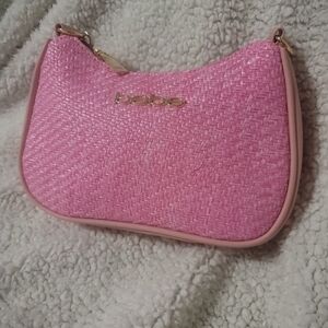 NWT Bebe Pink Woven Women's Bag
